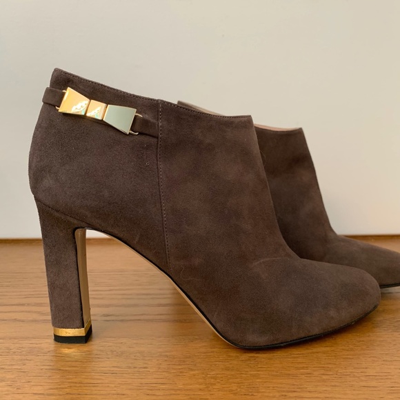 Kate Spade NY Aldaz Suede Ankle 9B Made In Italy - Picture 1 of 12